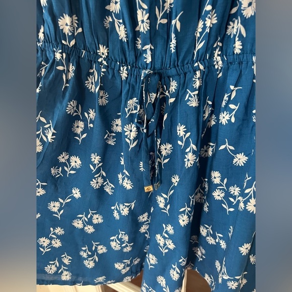 Kate Spade Macaw Blue Floral Romper - Size M - NWT - Picture 8 of 12